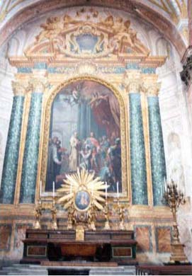 From www.santamariadegliangeliroma.it:chapel_albergati, Visita_Guidata
